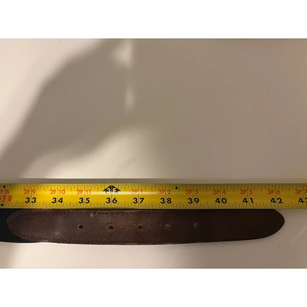 Vineyard Vines Fish Pattern Belt Fits 37 Full Length 42